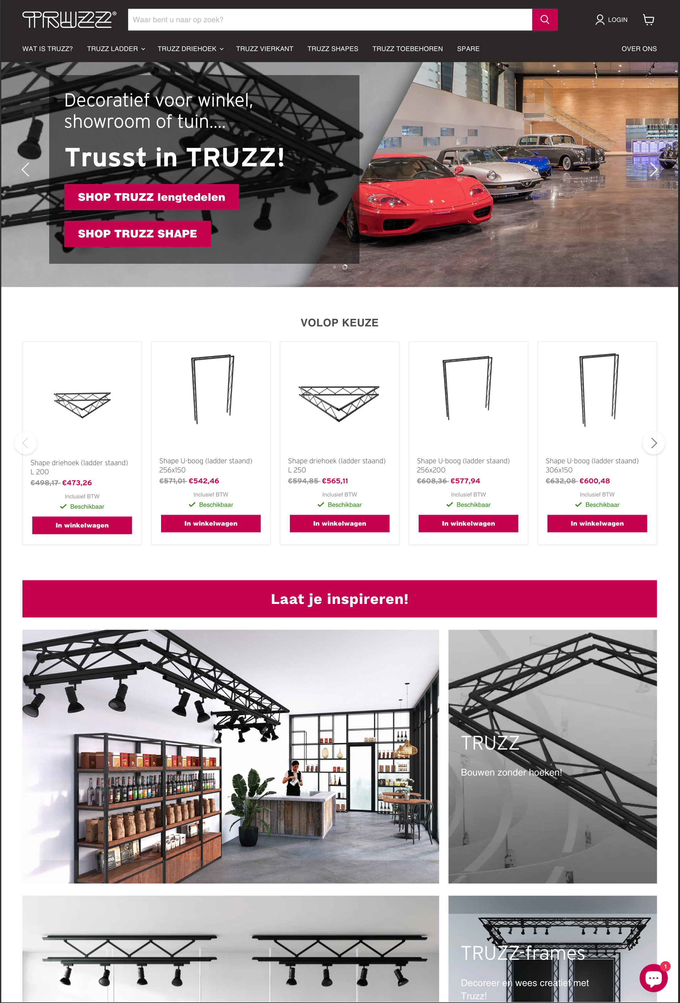 truzz.eu website